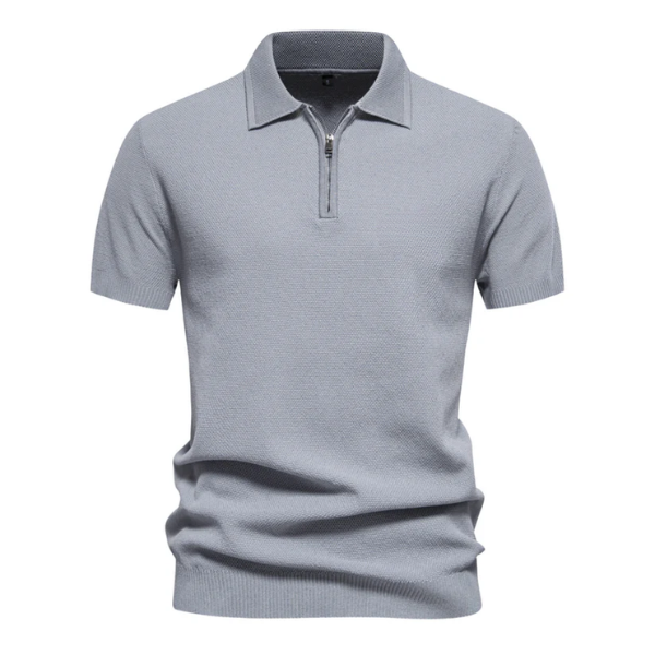 Short Sleeve Half-Zip Polo