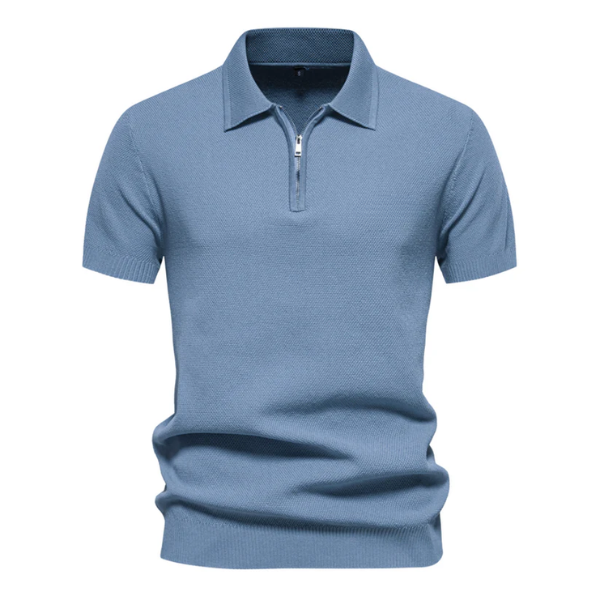 Short Sleeve Half-Zip Polo